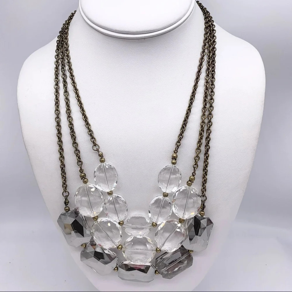 Lane Bryant Bold Glass Beaded Necklace